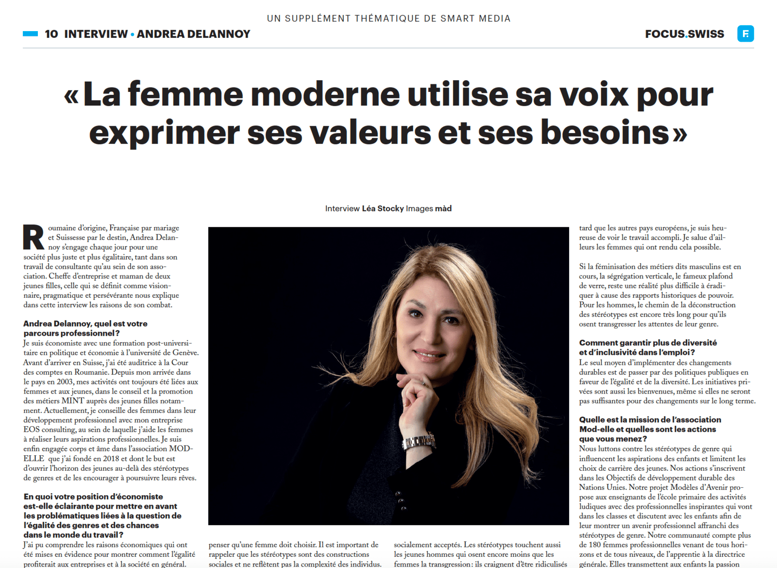 MOD-ELLE DANS FOCUS